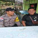 Brigpol Yanmaro Sambangi Satpam Bank Kalbar