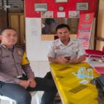 Brigpol Billy Deskara Sambang di Kantor Desa Kenaman Kecamatan