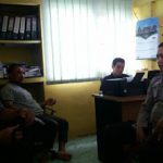Bripka Sunu Joko Susanto Sambangi Kantor Desa Tanjung Merpati Serta Himbau Stop Pungli