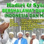 Gelar Sholawat Dua Negara di PLBN Entikong