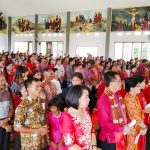 Bupati Sanggau Resmikan Gedung Aula Dan Menara Lonceng Paroki Bunut