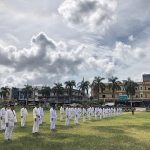 Anggota yang Melaksanakan UKP Laksanakan Uji Bela Diri di Lapangan Rawa Bhakti