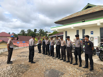 Polres Sanggau Laksanakan Pengamanan Sidang Tindak Pidana Pembunuhan di Pengadilan Negeri Sanggau