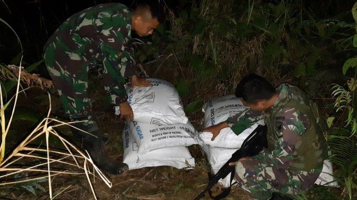 Tokoh Pemuda Sanggau Apresiasi Satgas Pamtas Gagalkan Penyelundupan Gula Pasir