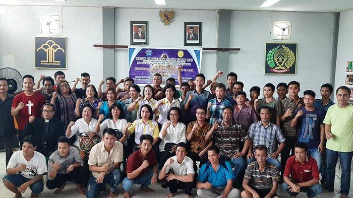 DPC ISKA Sanggau Bersama PWKI Anjangsana ke Rutan Klas II B Sanggau