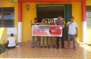 Kunjungi Desa Kenaman, Brigpol Billy Deskara Kampanyekan Saber Pungli