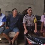 Sambang Bripka Sapto di Desa Mak Kawing