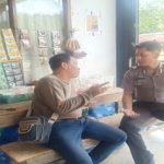 Patroli di Desa Binaan Brigpol Denis Ardiansyah Himbau Jangan Percaya Berita Hoax