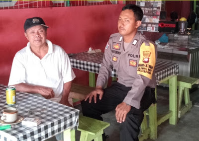 Brigpol Agus Ariyanto Himbaukan Kamtibmas di Desa Binaan