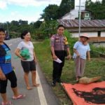 Brigpol Tatak Budi Cahyono Sambangi Ibu-Ibu Serta Sampaikan Himbauan Bijak Dalam Bermedsos