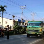 Brigpol Agus Ariyanto  Laksanakan Strong Point di Desa Tanjung