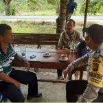 Bhabinkamtibmas Ngopi Bersama Masyarakat