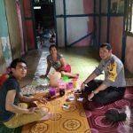 Brigpol Gusti Harbani DDS ke Rumah Warga Serta Sampaikan Pesan Kamtibmas