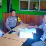 Brigpol Novi Iswandi Sambangi Kantor Desa  Bungkang