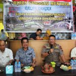 Ini Penyampaian Dialog Interaktif dalam giat Polres Sanggau Menyapa