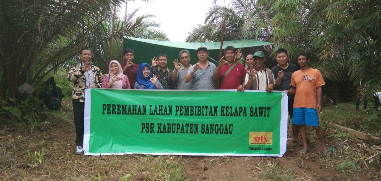 Disbunnak Menghadiri Acara Peremahan Lahan Untuk Pembibitan Kelapa Sawit