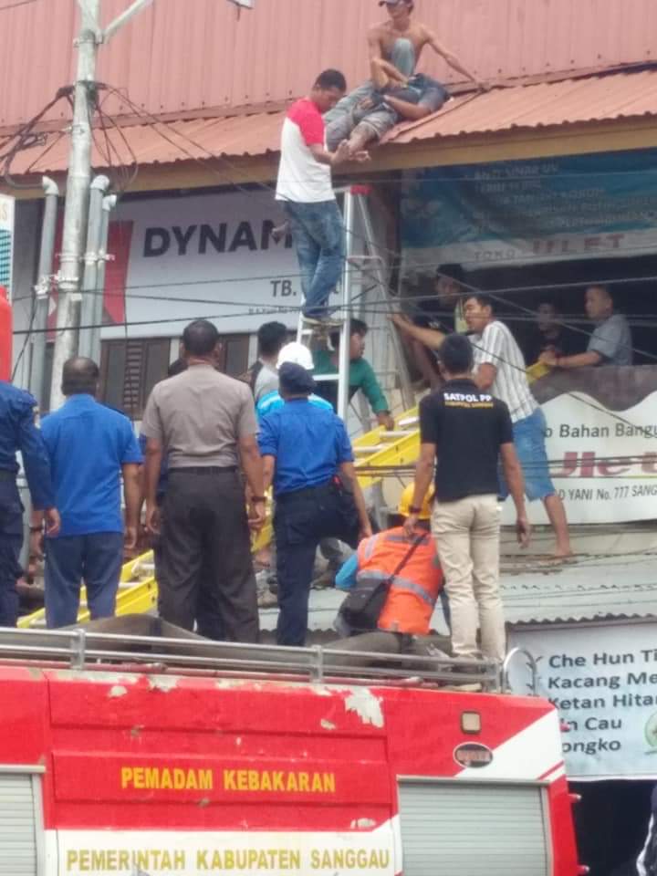 Seorang Tukang di Sanggau Tersengat Listrik, Saat Perbaiki Atap Toko