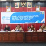 BUPATI SANGGAU SECARA RESMI MEMBUKA RAKOR KABUPATEN SENSUS PENDUDUK 2020 KAB. SANGGAU
