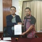 Penandatanganan Pencairan Dana Operasional Peremajaan Kelapa Sawit