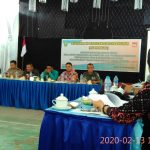 Penyampaian Program Disbunnak Tahun 2020 di Kecamatan Meliau