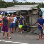 Lima Siswa Jadi Korban Kecelakaan Maut Bis Sekolah di Jalan Raya Tayan - Batang Tarang Sanggau