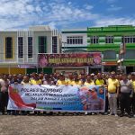 Kapolres Sanggau Pimpin Apel Persiapan Korve Dalam Rangka Mengantisipasi Virus Corona