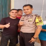 Brigpol Agus Sambangi Warga Desa Pusat Damai