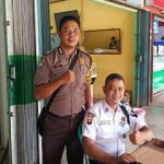 Sambil Patroli Brigpol Febri Tri Suhardi Himbau Satpam Pegadaian Jangan Percaya Hoax