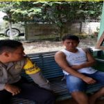 Rutin Sambangi Warganya Bripka Yanmaro Berikan Himbauan Kamtibmas