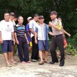 Melalui Patroli Bripka Sapto Sampaikan Himbauan Kamtibmas