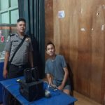 Disamping Patroli Brigpol Febri Tri Suhardi Sampaikan Kepada Warga Bijaklah Dalam Bermedsos