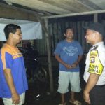 Tingkatkan Keamanan Desa, Bripka Sapto Rutin Patroli Malam