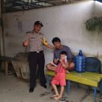 Bripka Sapto Berikan Pesan Kamtibmas di Desa Mak Kawing