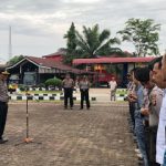 Polres Sanggau Laksanakan Pengamanan Sidang terkait Perkara TP. Membuka Lahan Dengan Cara Dibakar (Karhutla).