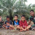 Satgas TMMD Kodim Sanggau Bangun Jalan Untuk Permudah Akses Siswa Sekolah