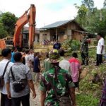 Serda Bangun Berikan Arahan Dilokasi TMMD Ke 107 Kodim 1204/Sanggau