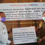 Antam salurkan sembako di sekitar tambang