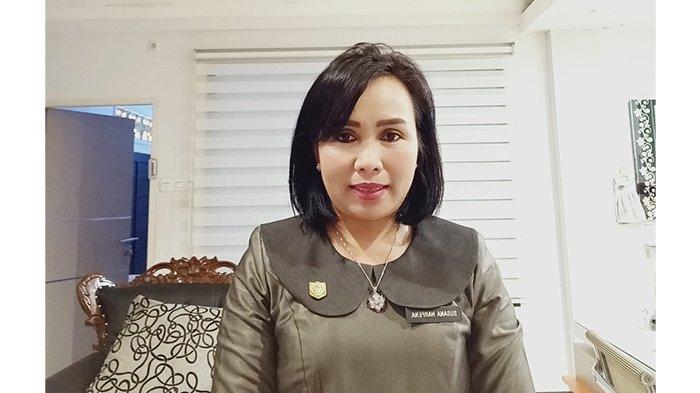 Anggota DPRD Sanggau Susana Herpena Setuju Tak Gunakan Disinfektasi Pada Tubuh Manusia
