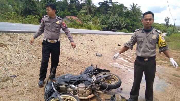 BREAKING NEWS - Anggota Polsek Tayan Hilir Meninggal Dunia Akibat Kecelakaan di Sanggau Kalbar