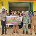 Polsek Sekayam Kampanyekan Stop Karhutla di Desa Kenaman