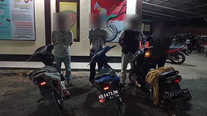 Balap Liar di Bulan Ramadan, Empat Remaja di Razia Polsek Tayan Hilir Polres Kapuas Hulu