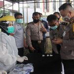 53 Personel Polres Sanggau Lakukan Rapid Test Cegah Penularan Virus Corona