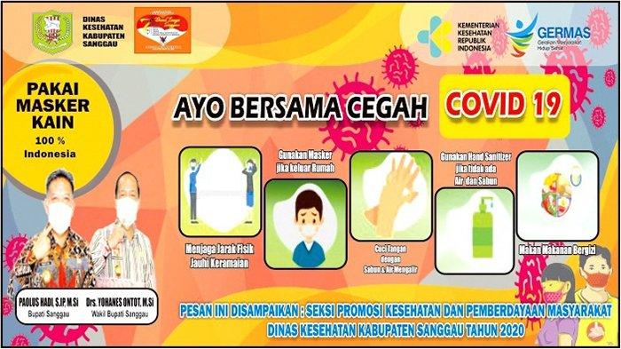 Plt Kepala Dinas Kesehatan Kabupaten Sanggau Ginting: Ayo Bersama Cegah Covid-19