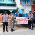 10 Orang Hasil Rapid Test Reaktif, Polsek Kembayan Gencar Penyemprotan Disinfektan