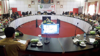 Kapolres Sanggau Hadiri Rapat Terkait Pemberlakuan New Normal di Kabupaten Sanggau