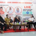 Peringati Hari Donor Darah Sedunia, PMI Sanggau Gelar Talkshow Bersama Bupati Sanggau