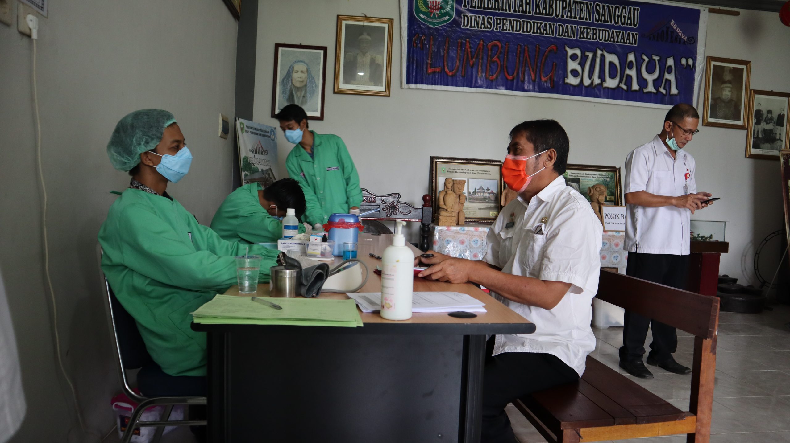 Gelar Donor Darah PMI Kabupaten Sanggau Kunjungi Dinas Pendidikan dan Kebudayaan