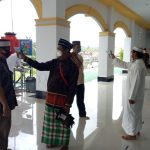 Sholat Jumat di Masjid Agung Sanggau Terapkan Protokol Kesehatan Ketat, Berjalan Penuh Khikmad