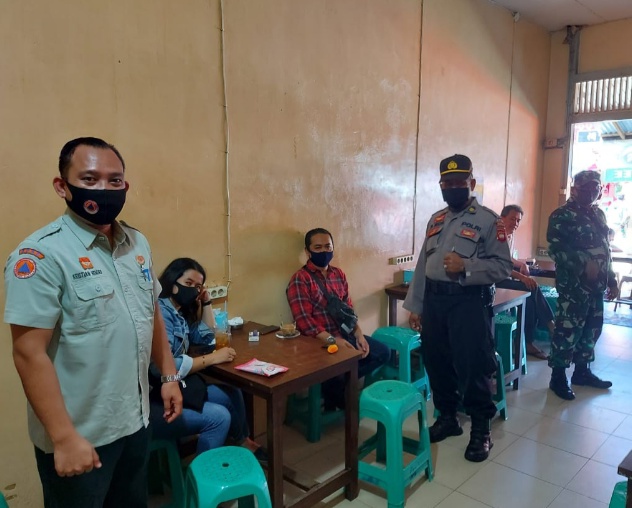 Tim Sosialisasi Gugus Tugas Covid-19 Kabupaten Sanggau Gencarkan Imbauan Patuhi Protokol Kesehatan