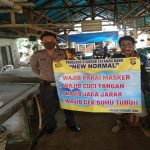 Tangkal Covid-19, Polsek Sanggau Ledo Sosialisasikan New Normal Pada Masyarakat